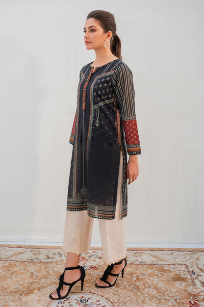 Stitched 1 Piece Digital Printed Lawn Shirt