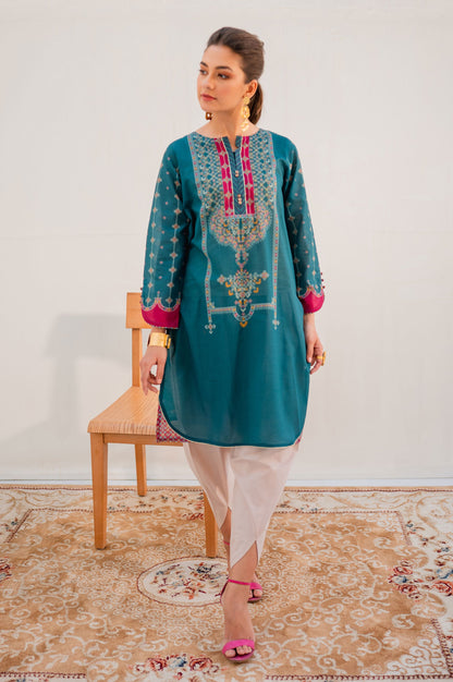 Stitched 1 Piece Digital Printed Lawn Shirt