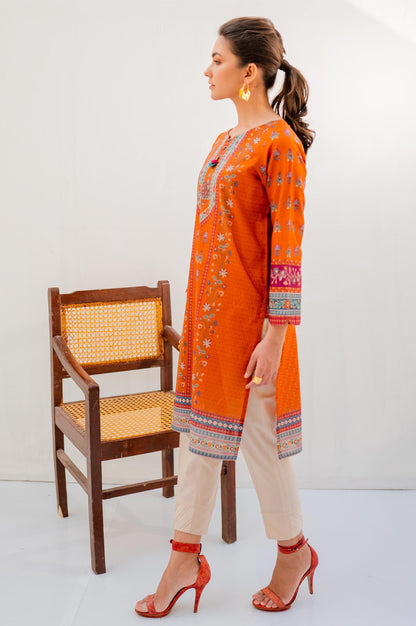Stitched 1 Piece Digital Printed Lawn Shirt