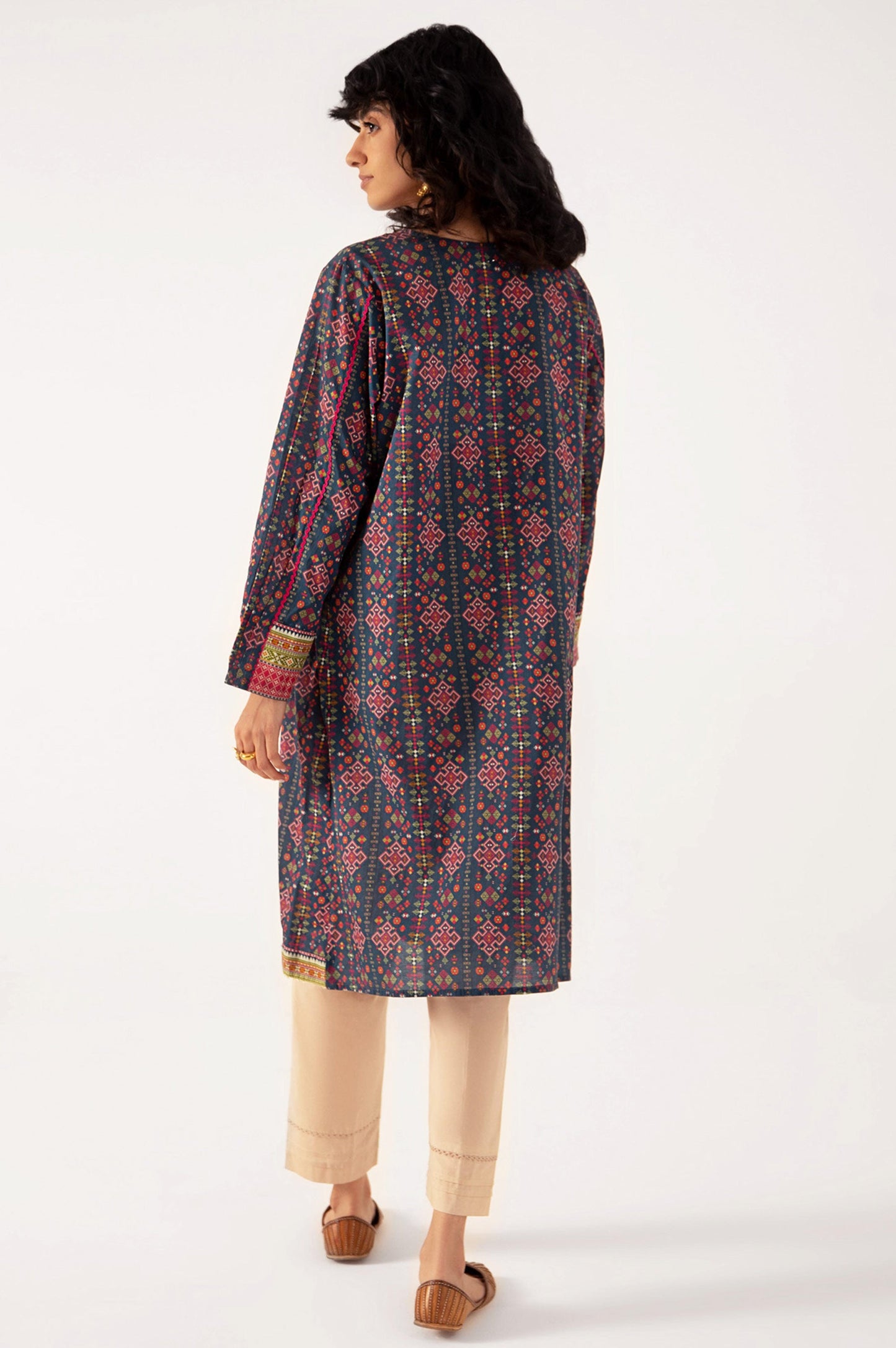 Stitched 1 Piece Digital Printed Lawn Shirt