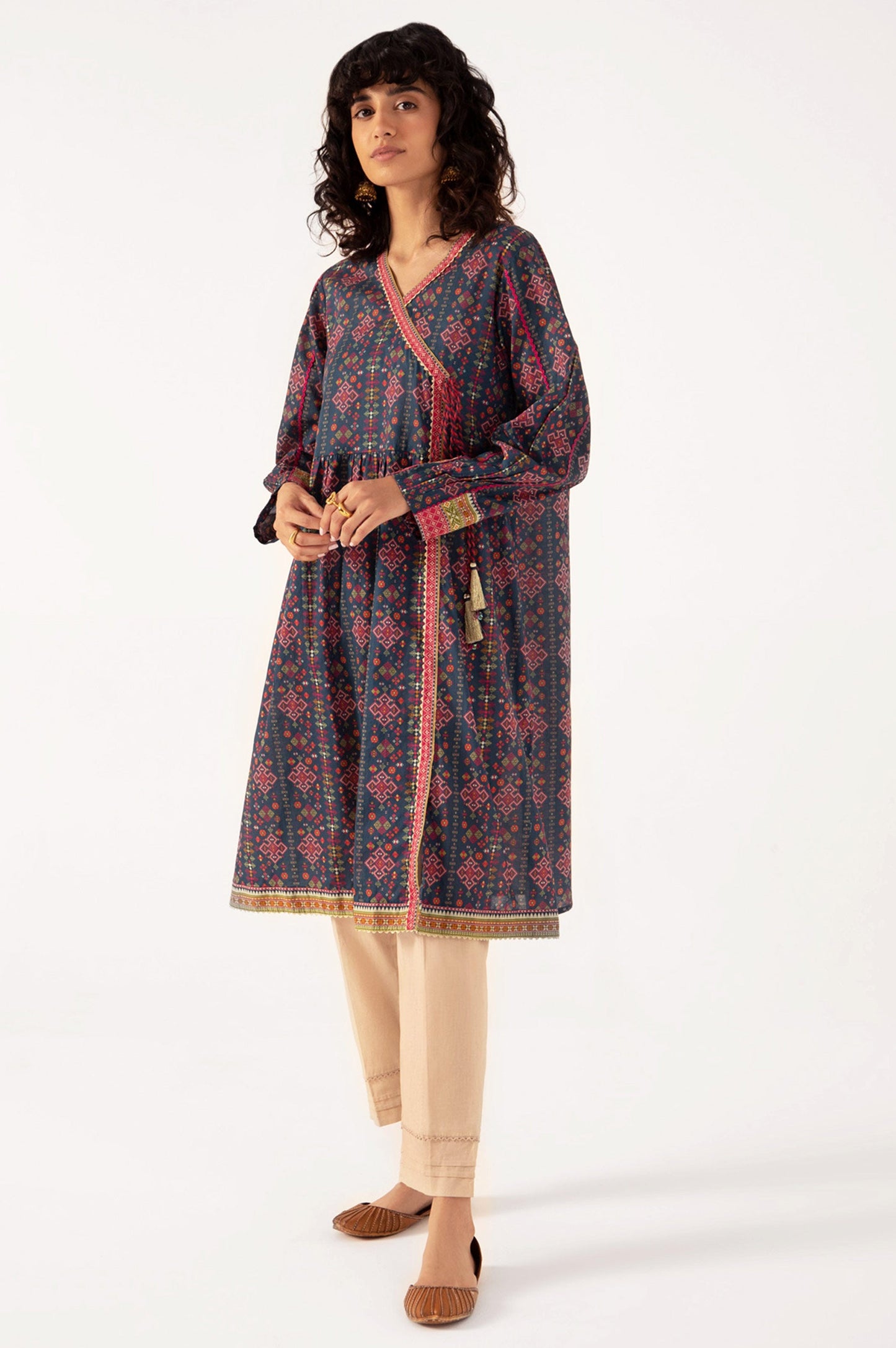 Stitched 1 Piece Digital Printed Lawn Shirt