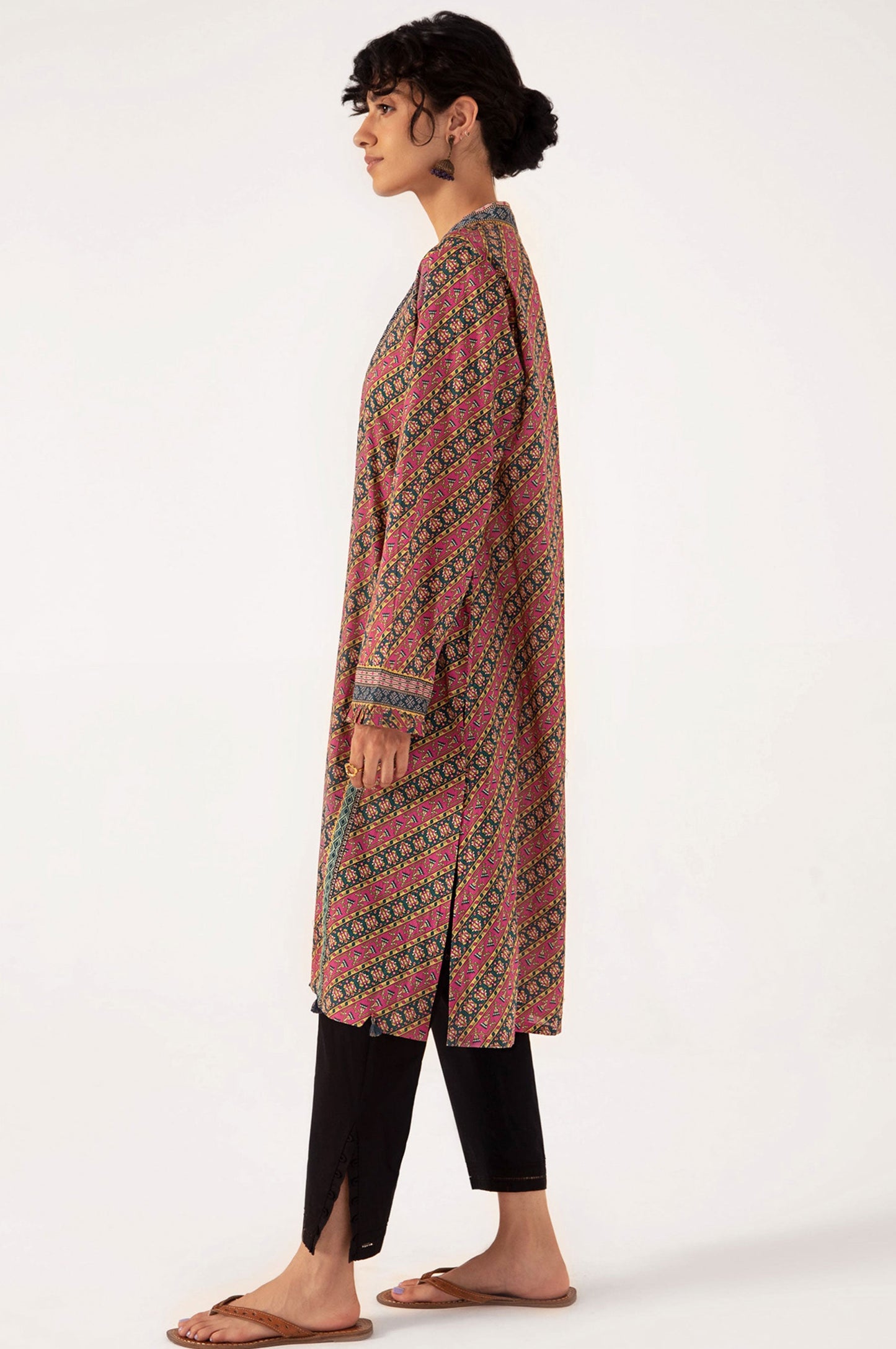 Stitched 1 Piece Digital Printed Lawn Shirt