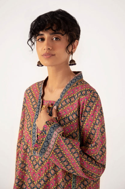 Stitched 1 Piece Digital Printed Lawn Shirt