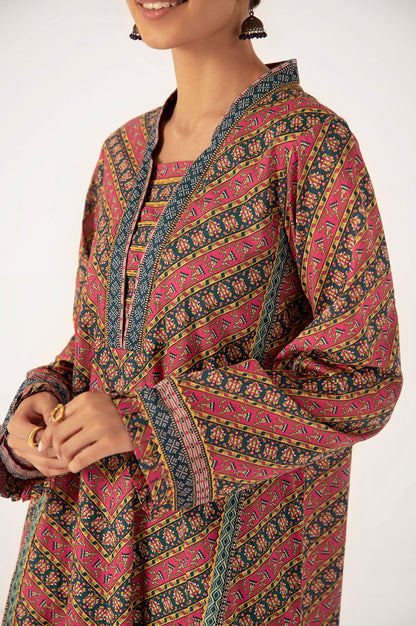 Stitched 1 Piece Digital Printed Lawn Shirt