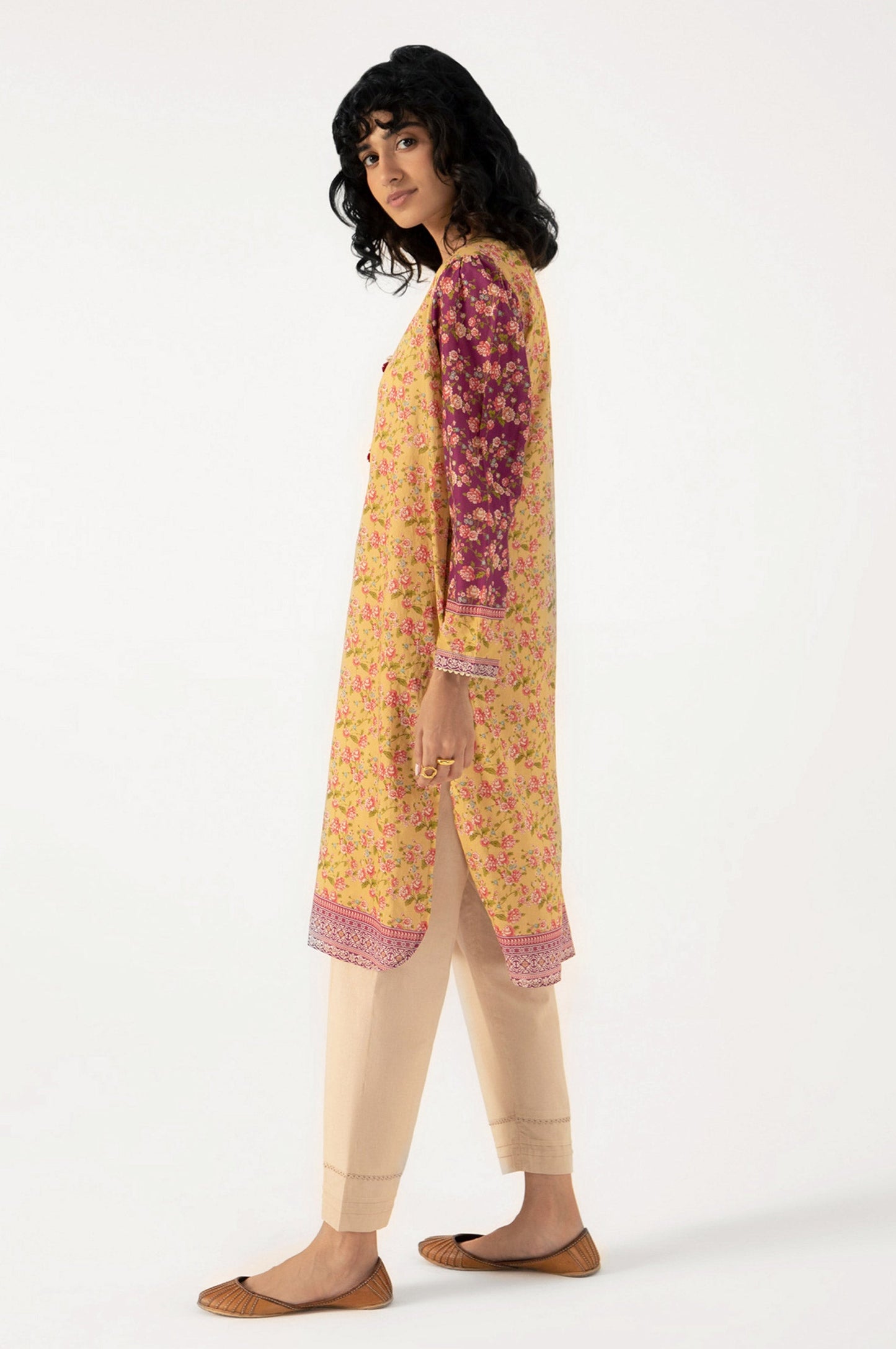 Stitched 1 Piece Digital Printed Lawn Shirt