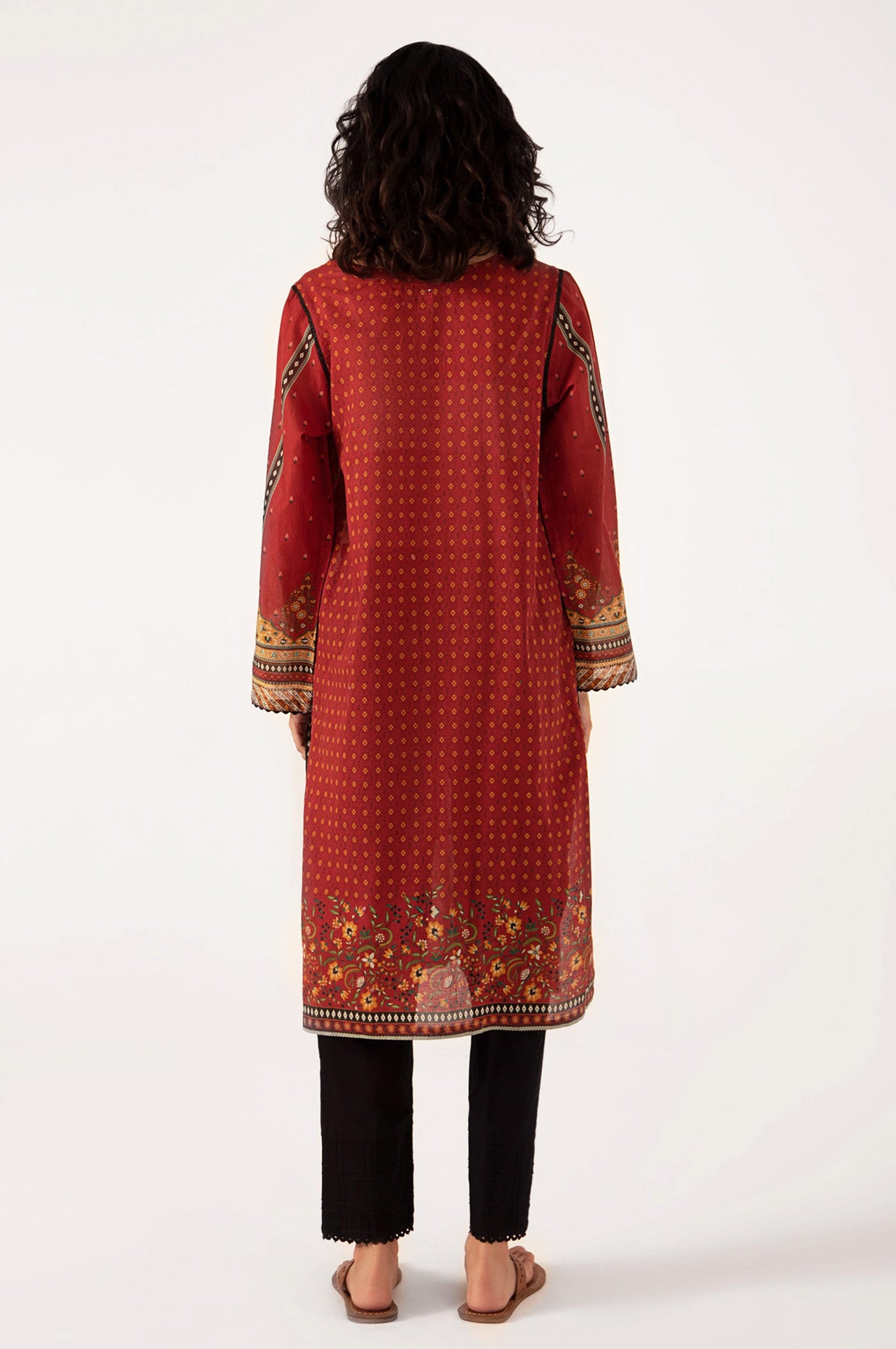 Stitched 1 Piece Digital Printed Lawn Shirt