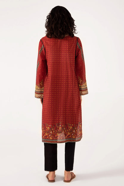 Stitched 1 Piece Digital Printed Lawn Shirt