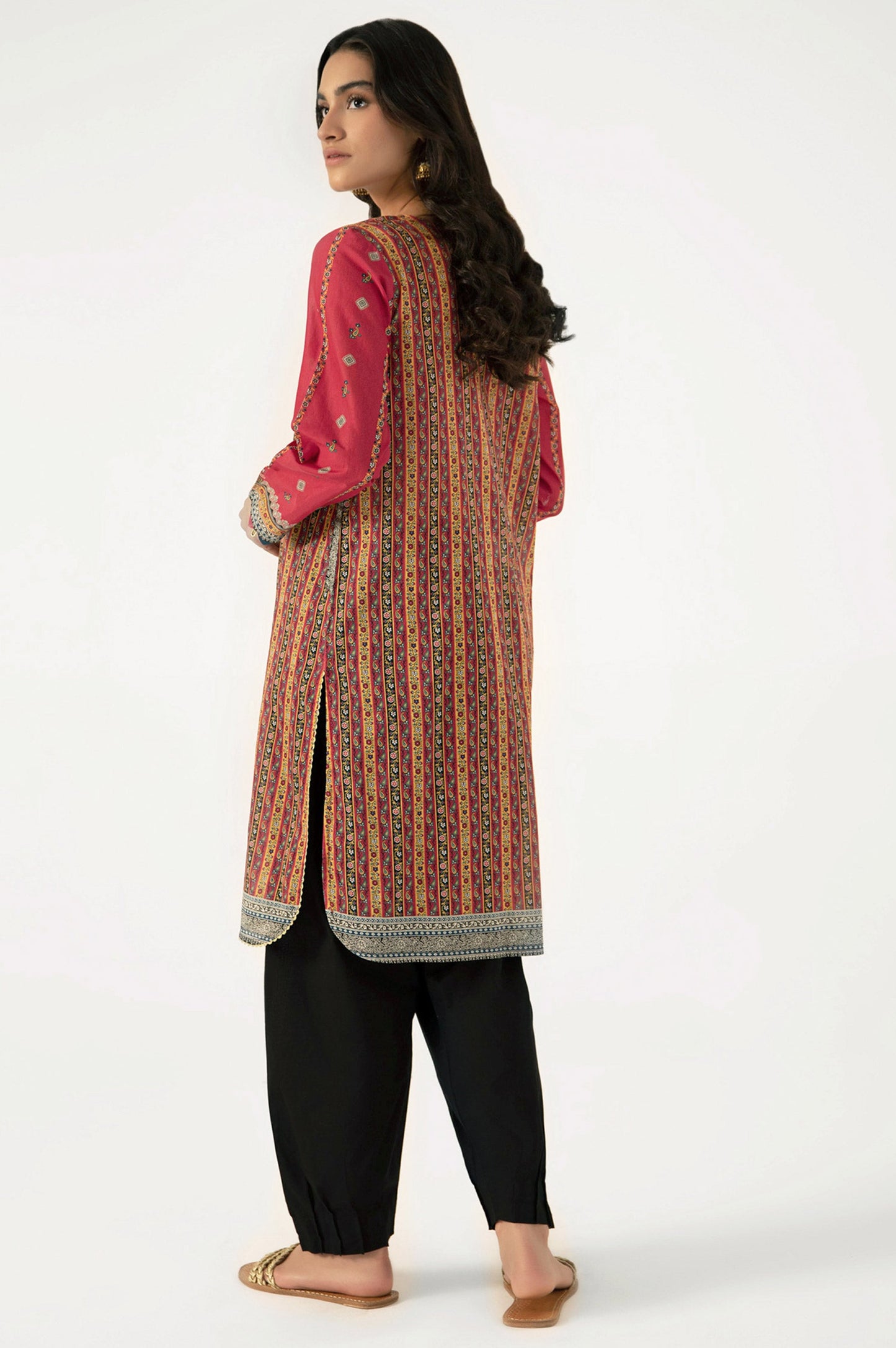 Stitched 1 Piece Digital Printed Lawn Shirt