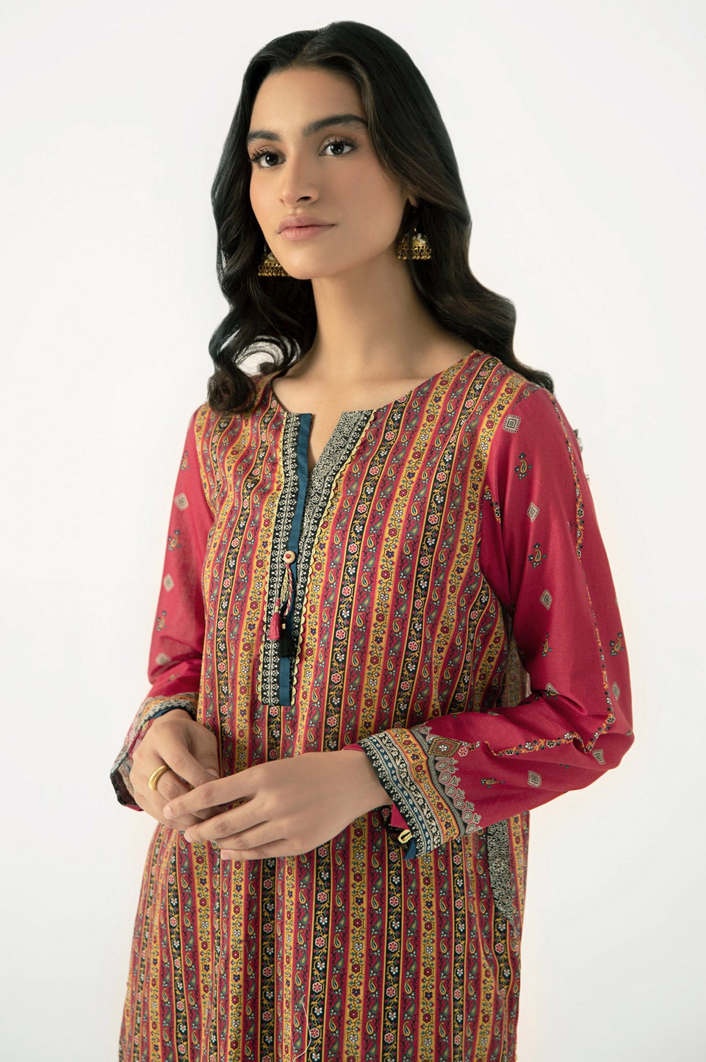 Stitched 1 Piece Digital Printed Lawn Shirt