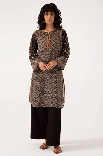 Stitched 1 Piece Digital Printed Lawn Shirt