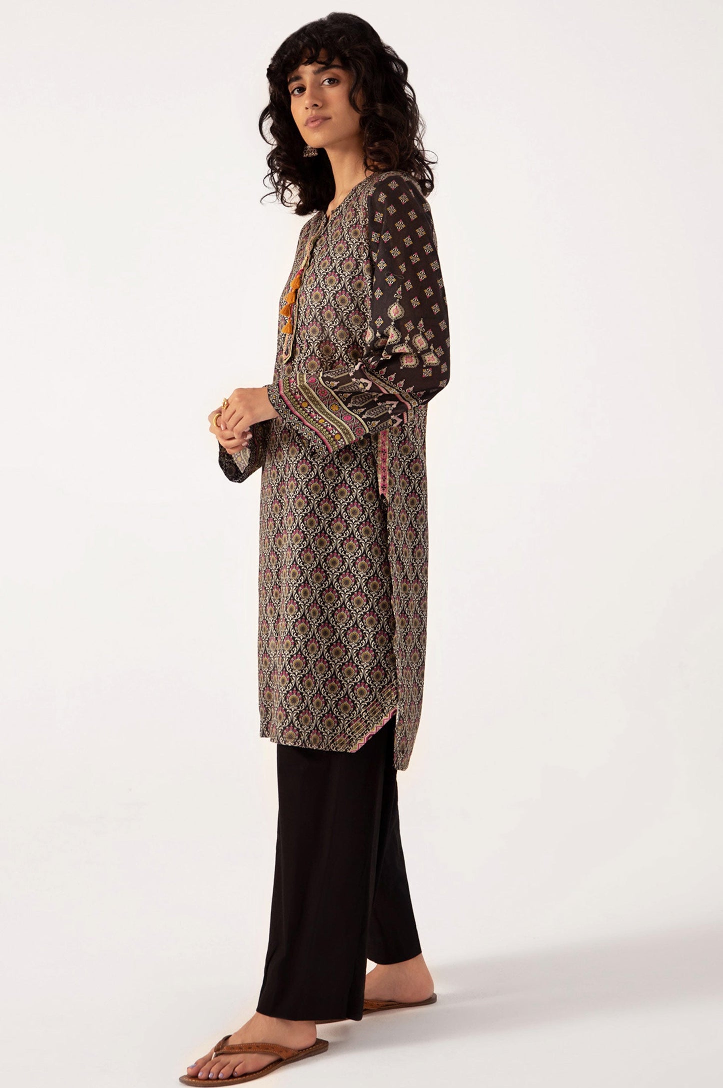 Stitched 1 Piece Digital Printed Lawn Shirt