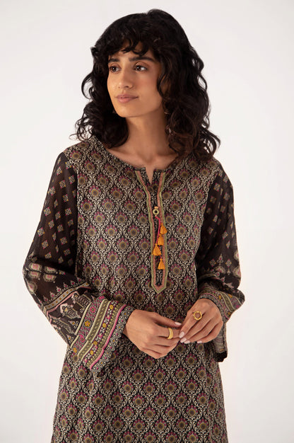 Stitched 1 Piece Digital Printed Lawn Shirt