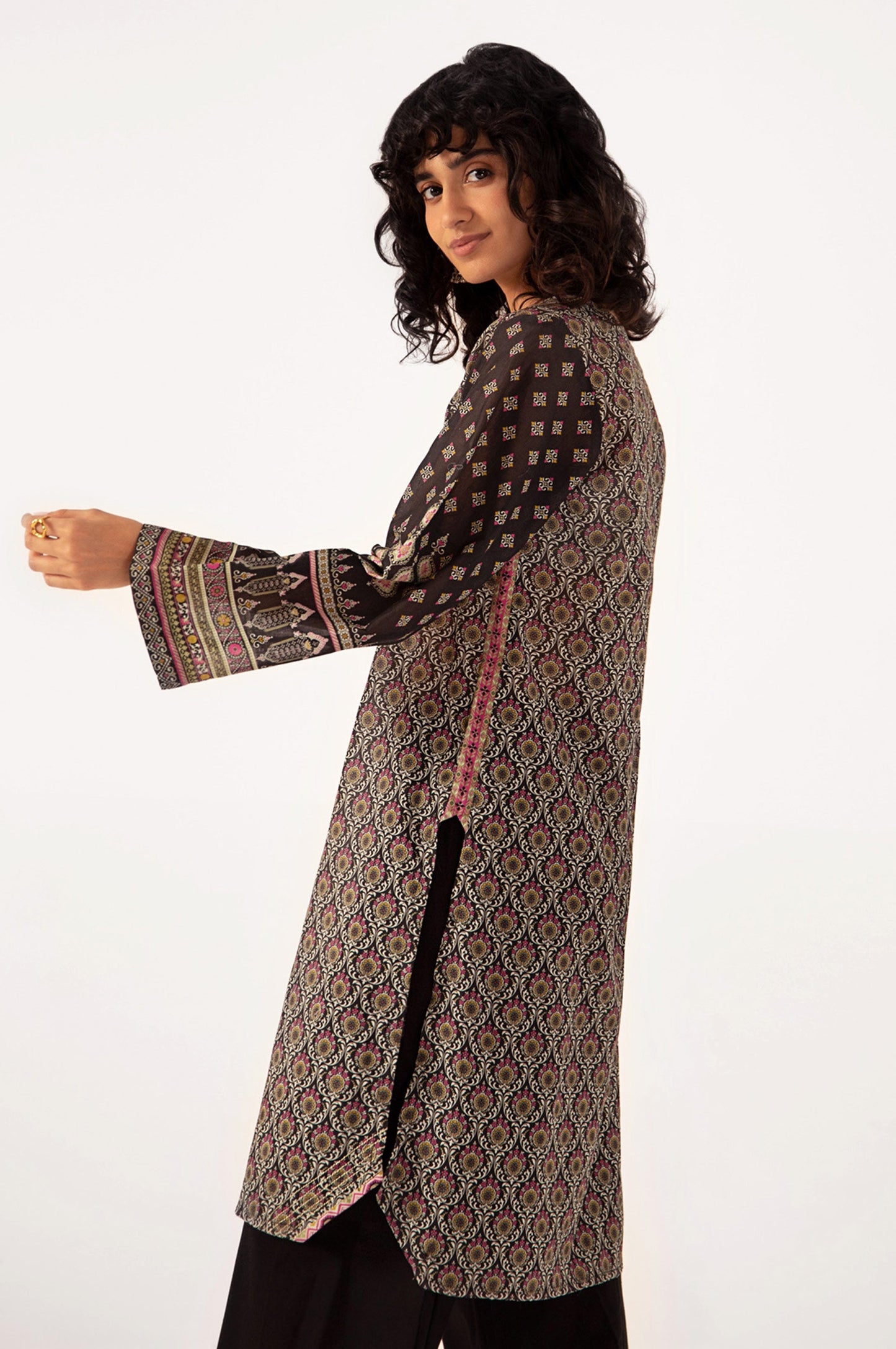 Stitched 1 Piece Digital Printed Lawn Shirt