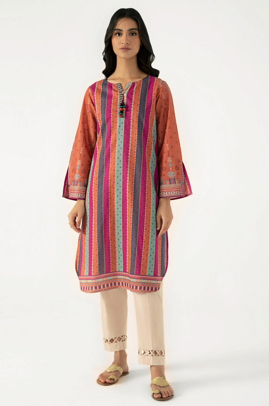 Stitched 1 Piece Digital Printed Lawn Shirt
