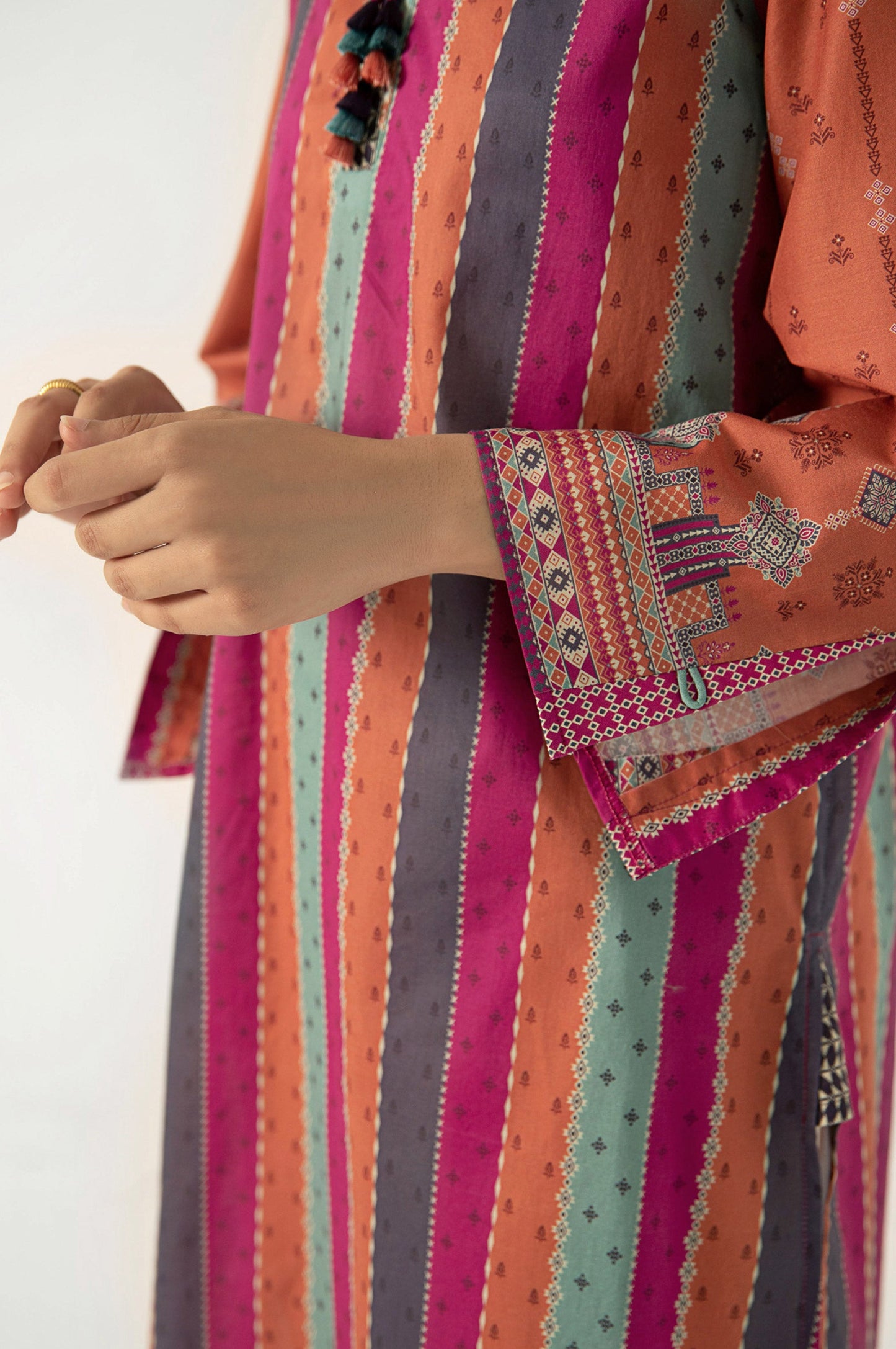 Stitched 1 Piece Digital Printed Lawn Shirt