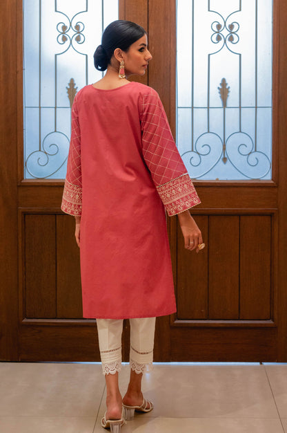 Stitched 1 Piece Chikankari Lawn Shirt