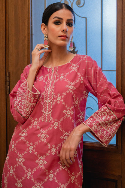 Stitched 1 Piece Chikankari Lawn Shirt