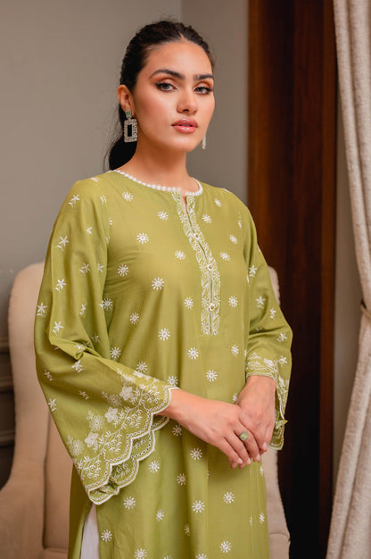 Stitched 1 Piece Chikankari Lawn Shirt