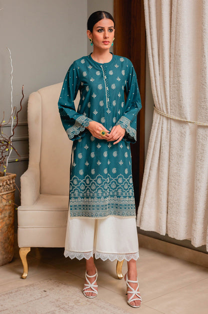 Stitched 1 Piece Chikankari Lawn Shirt