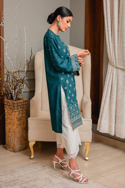 Stitched 1 Piece Chikankari Lawn Shirt