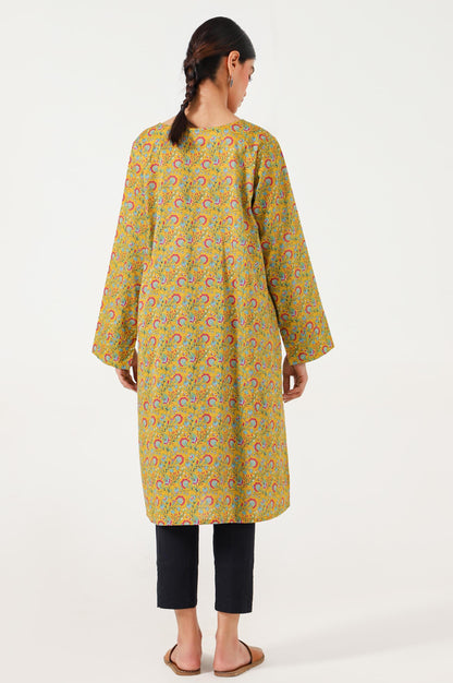 Stitched 1 Piece Digital Printed Lawn Shirt