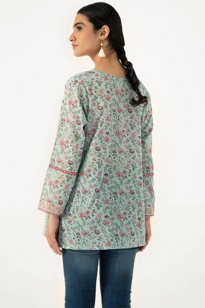 Stitched 1 Piece Digital Printed Lawn Shirt