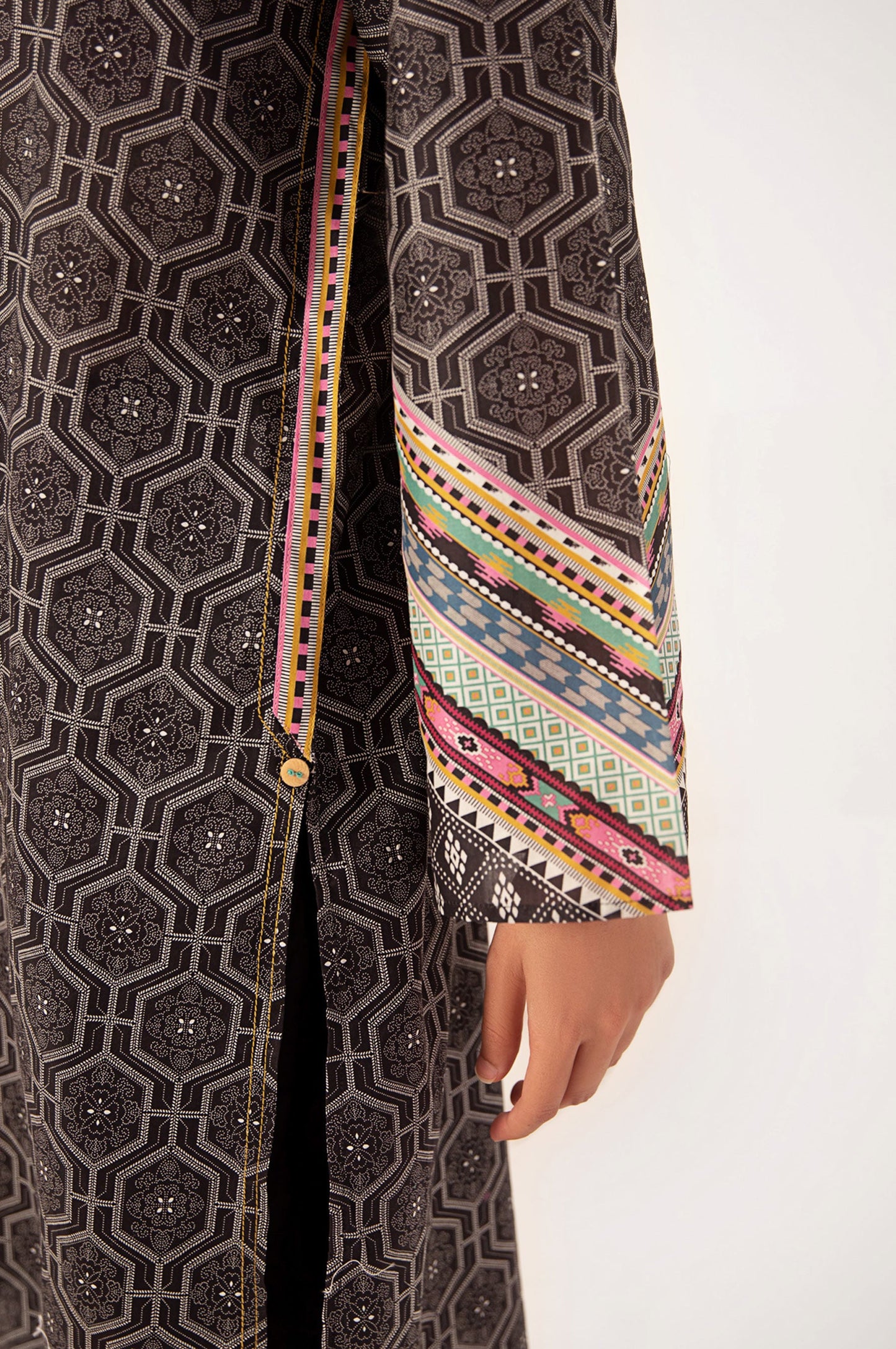 Stitched 1 Piece Digital Printed Lawn Shirt