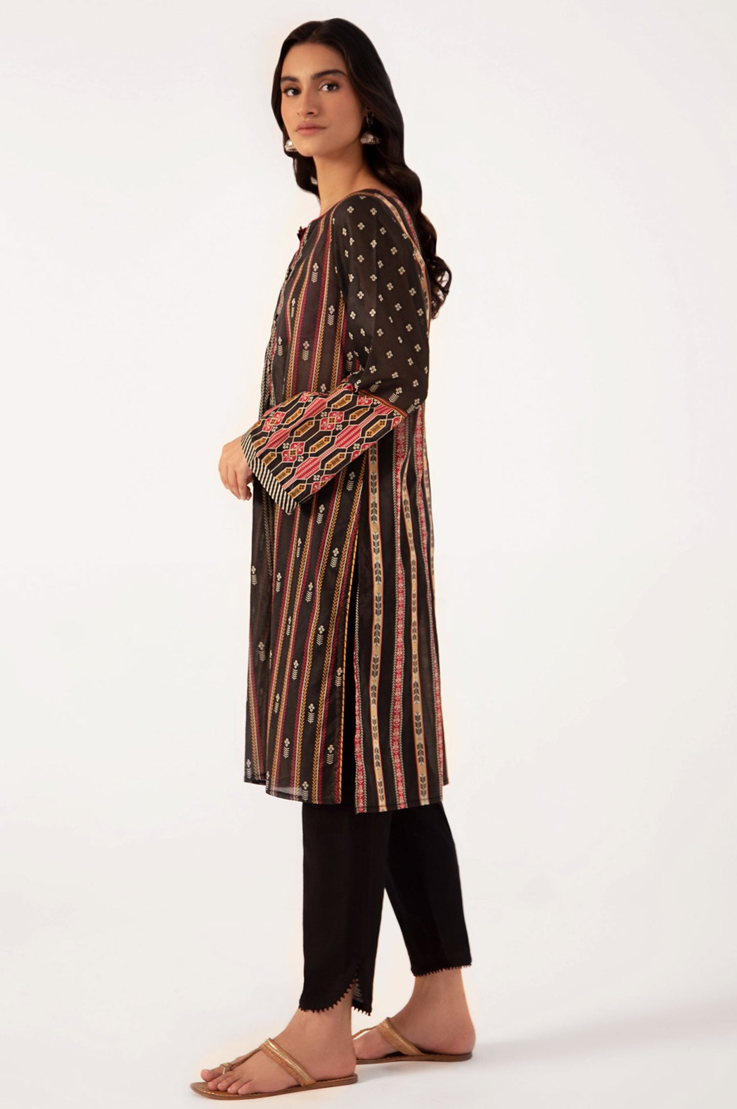 Stitched 1 Piece Digital Printed Lawn Shirt