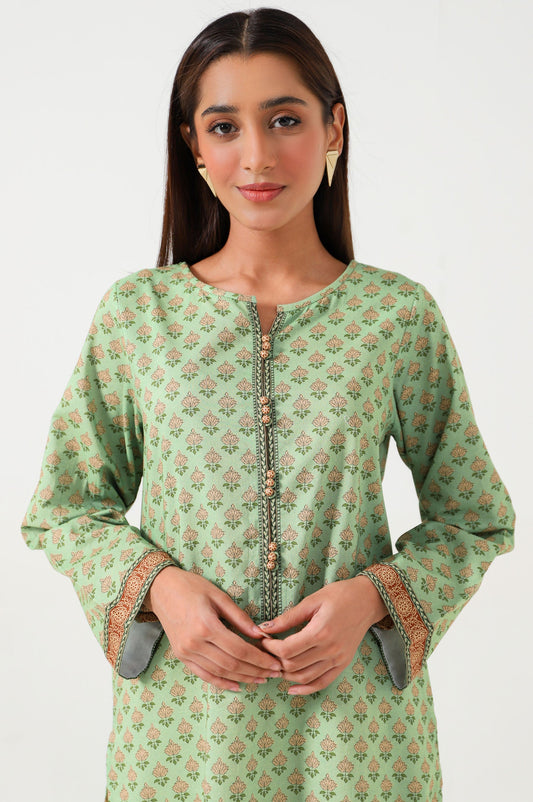 Stitched 1 Piece Digital Printed Lawn Shirt