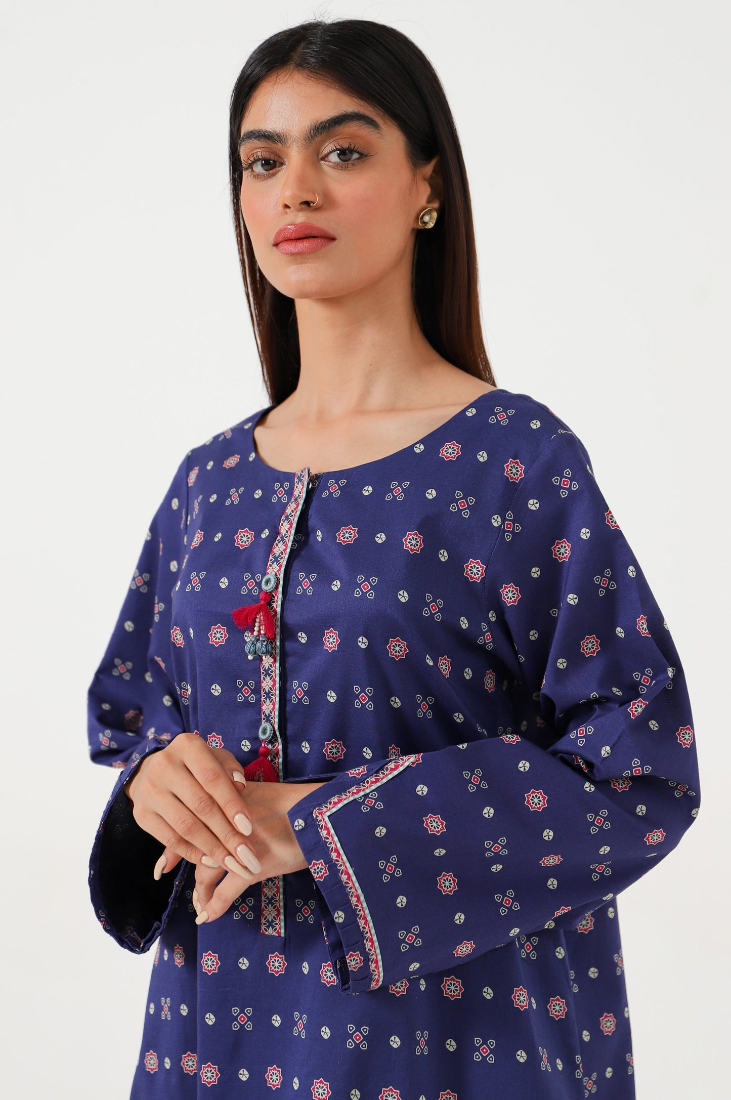 Stitched 1 Piece Digital Printed Lawn Shirt