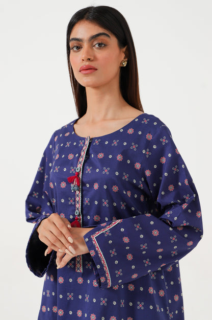 Stitched 1 Piece Digital Printed Lawn Shirt