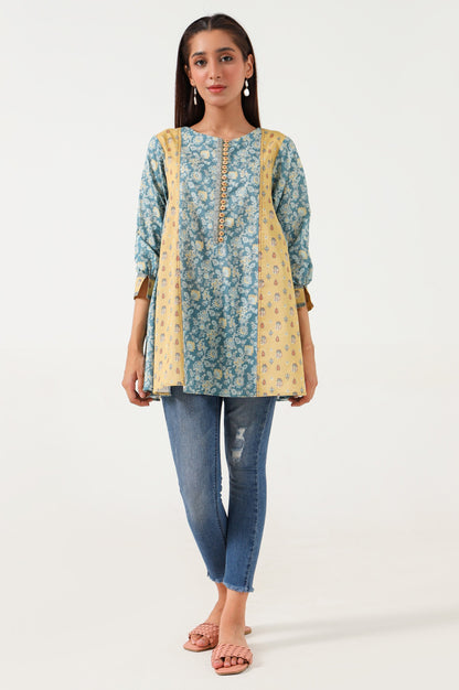 Stitched 1 Piece Digital Printed Lawn Shirt