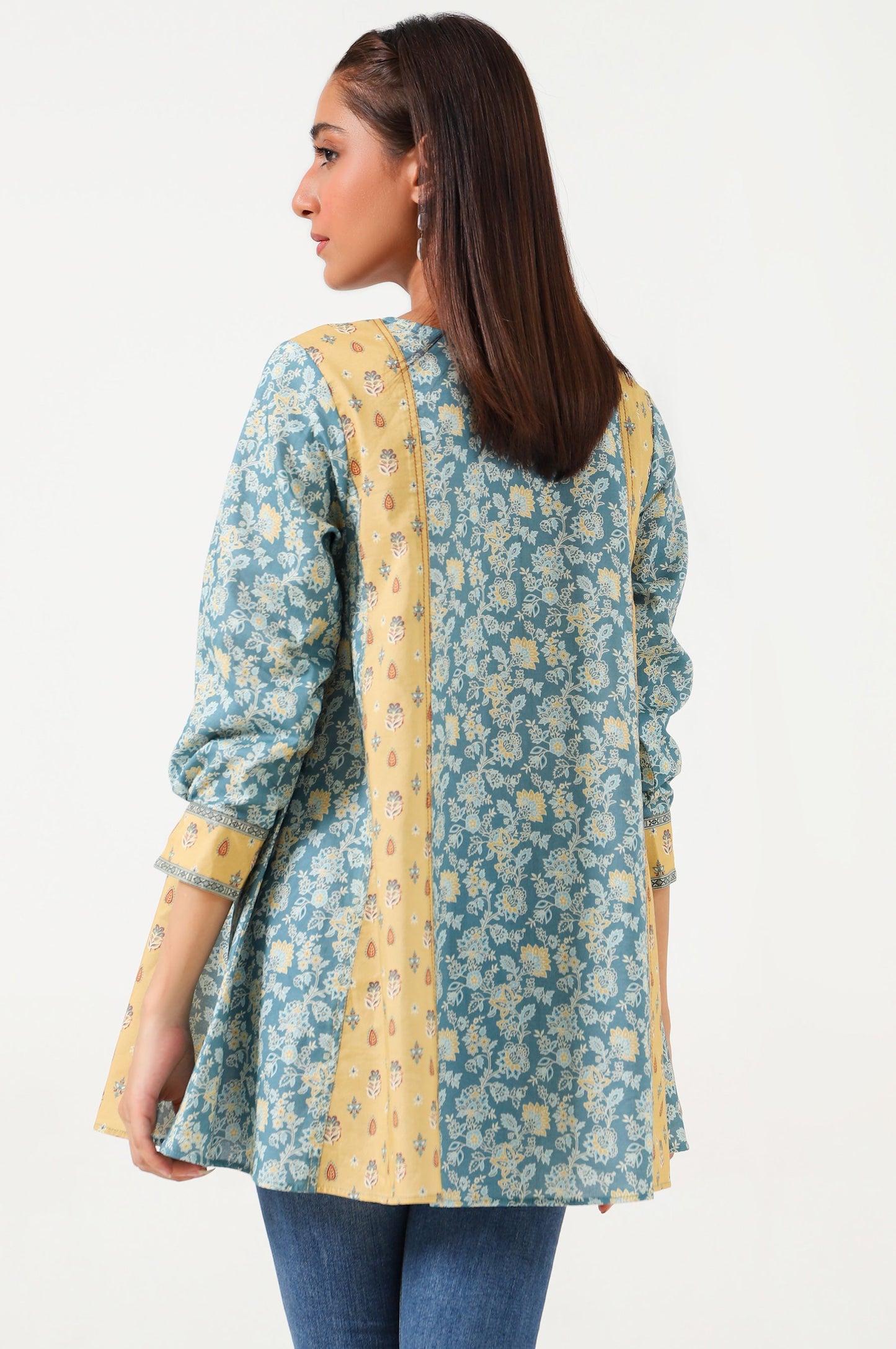 Stitched 1 Piece Digital Printed Lawn Shirt