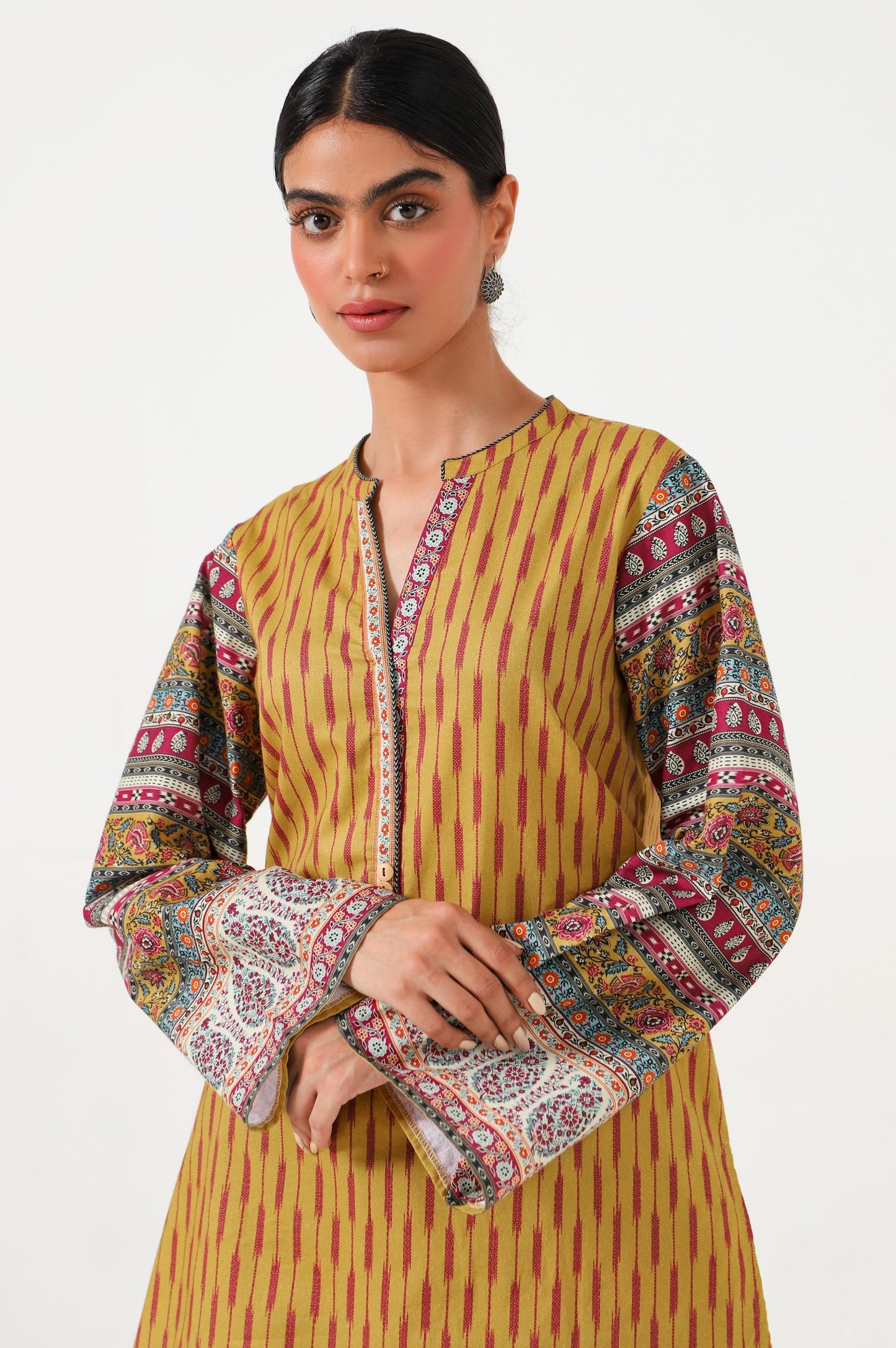 Stitched 1 Piece Digital Printed Lawn Shirt
