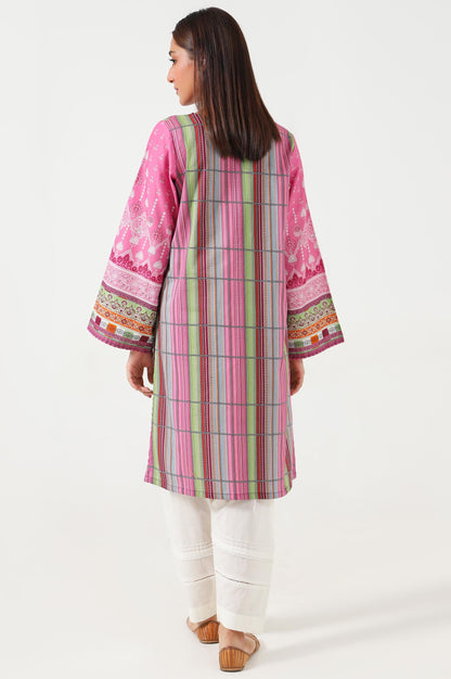 Stitched 1 Piece Digital Printed Lawn Shirt