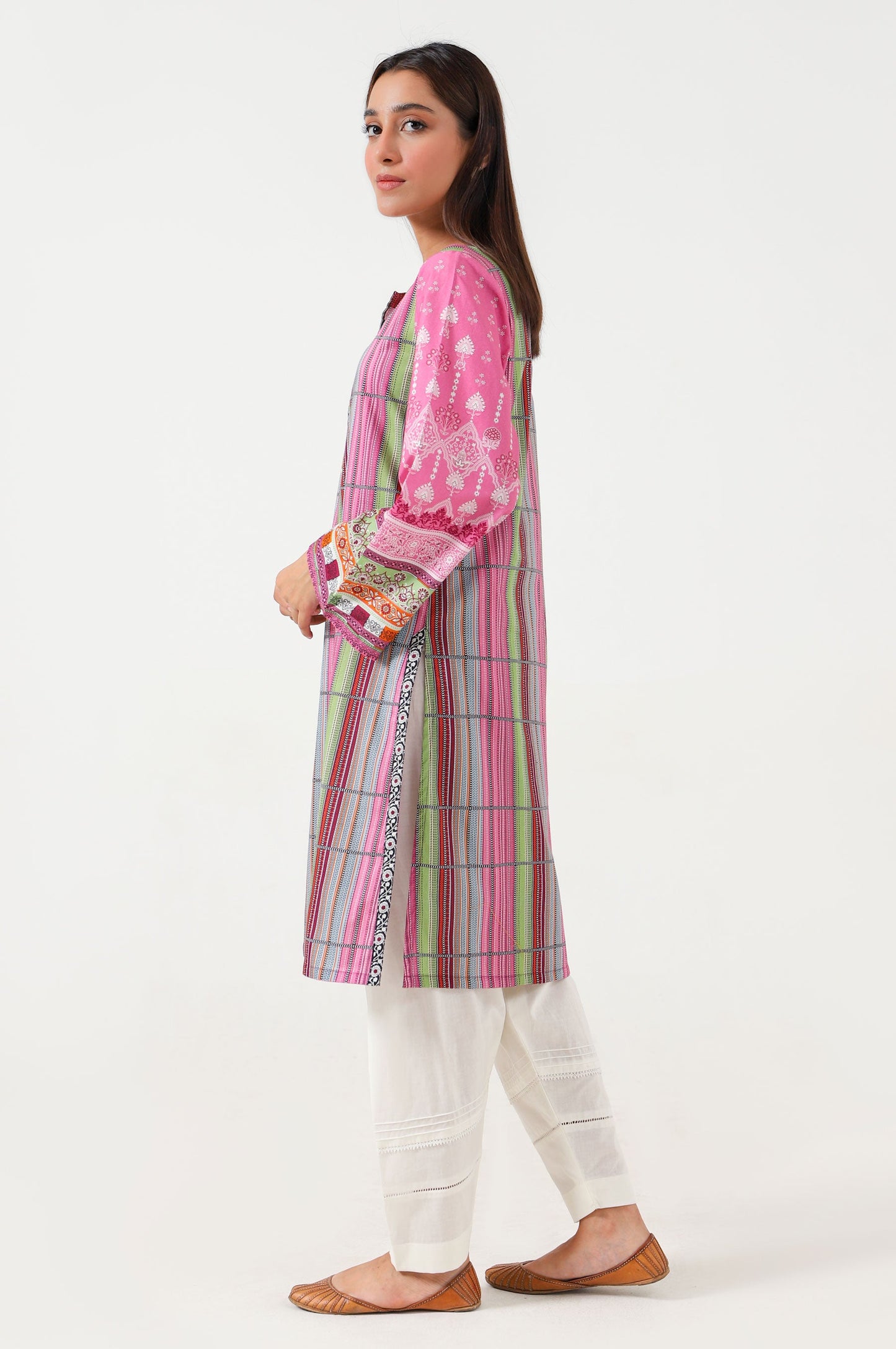 Stitched 1 Piece Digital Printed Lawn Shirt
