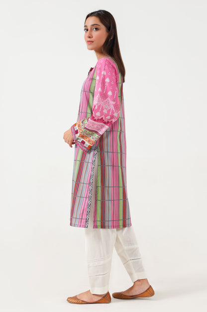Stitched 1 Piece Digital Printed Lawn Shirt
