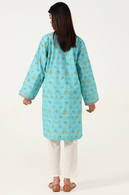 Stitched 1 Piece Digital Printed Lawn Shirt