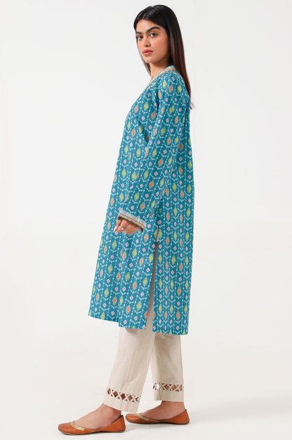 Stitched 1 Piece Digital Printed Lawn Shirt