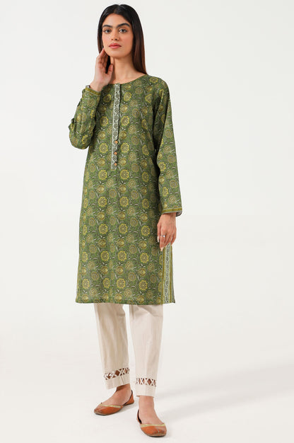 Stitched 1 Piece Digital Printed Lawn Shirt