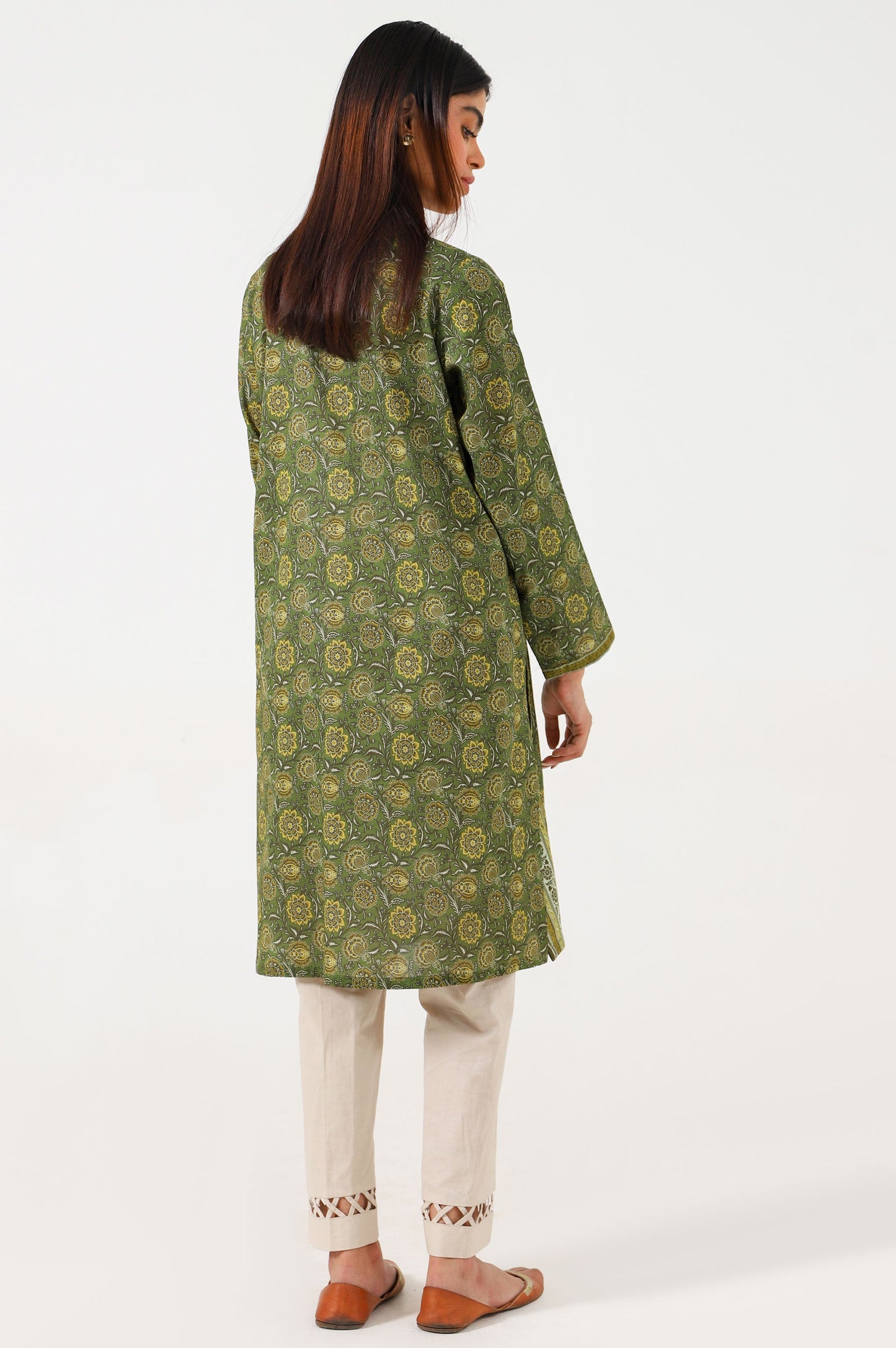 Stitched 1 Piece Digital Printed Lawn Shirt