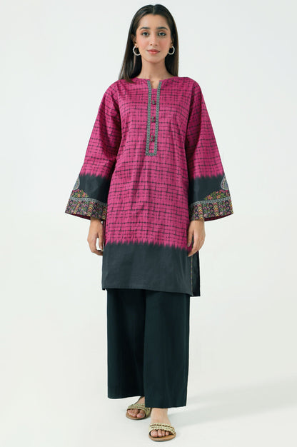 Stitched 1 Piece Digital Printed Cambric Shirt