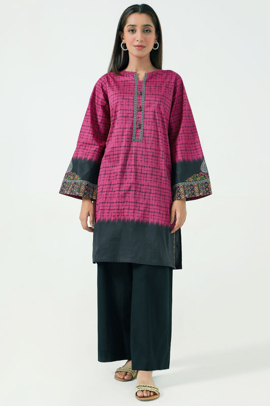 Stitched 1 Piece Digital Printed Cambric Shirt