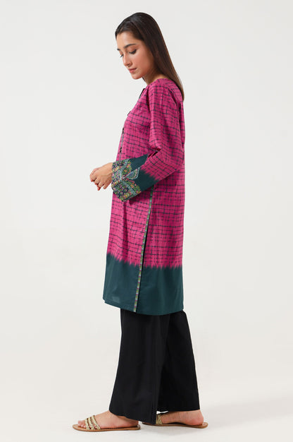 Stitched 1 Piece Digital Printed Cambric Shirt