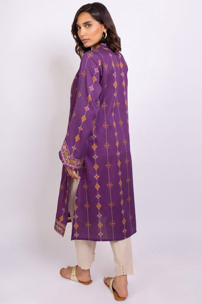 Stitched 1 Piece Digital Printed Khaddar Shirt