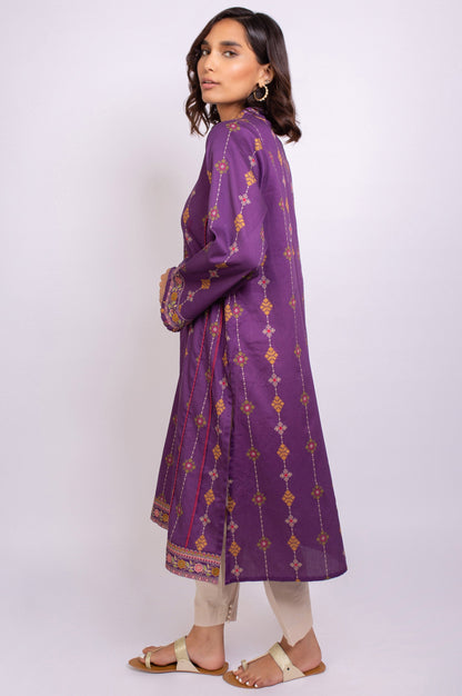 Stitched 1 Piece Digital Printed Khaddar Shirt