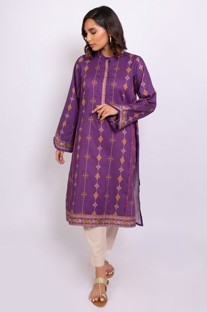 Stitched 1 Piece Digital Printed Khaddar Shirt