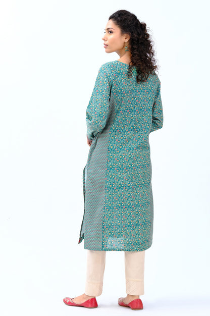 Stitched 1 Piece Digital Printed Khaddar Shirt