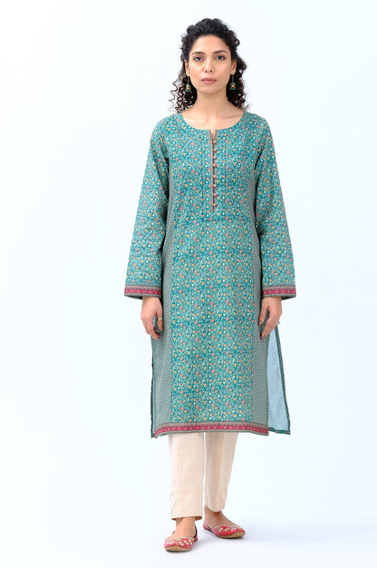 Stitched 1 Piece Digital Printed Khaddar Shirt