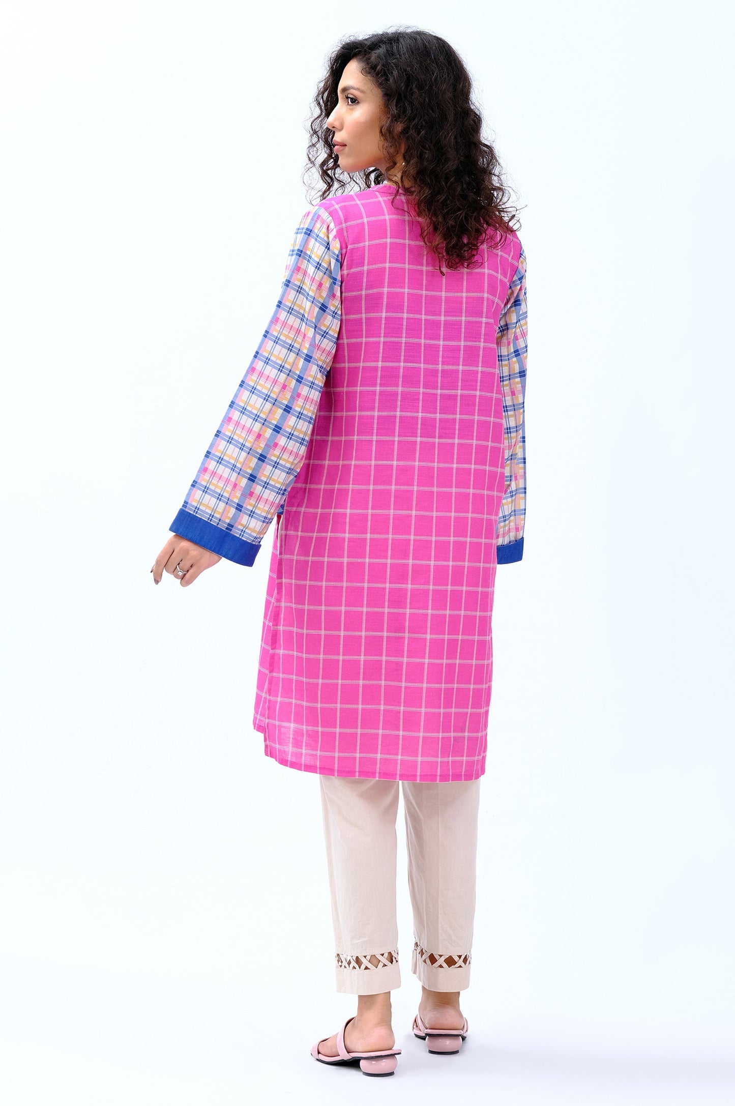 Stitched 1 Piece Embroidered Cottel Shirt